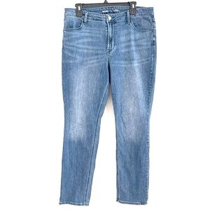 Old Navy Size 14 Women’s High-Rise Wow Straight Jeans - Dark Blue